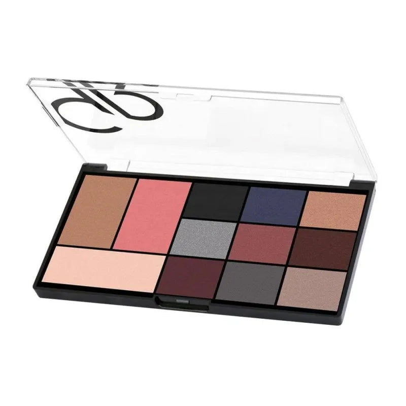 golden rose city style face & eye palette, 02, smokey main image