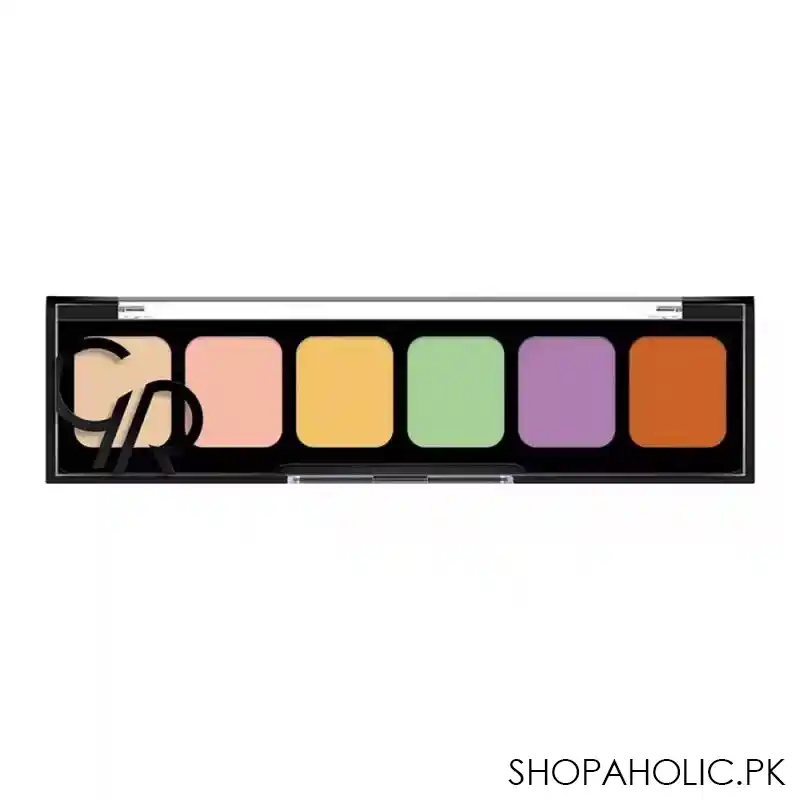 golden rose correct & conceal camouflage cream palette image2