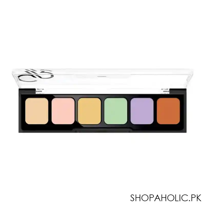 golden rose correct & conceal camouflage cream palette main image