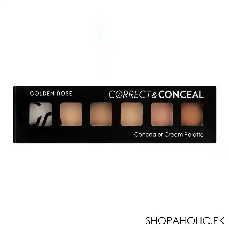 Golden Rose Correct & Conceal Concealer Cream Palette, 01 - Image 2