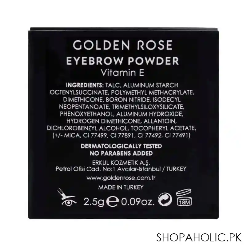 golden rose eyebrow powder, 101 image3