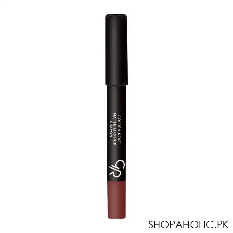 Golden Rose Matte Lipstick Crayon, 01 - Image 2