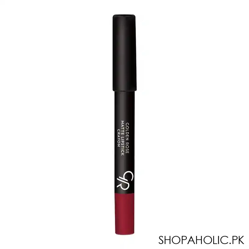 Golden Rose Matte Lipstick Crayon, 04 - Image 4