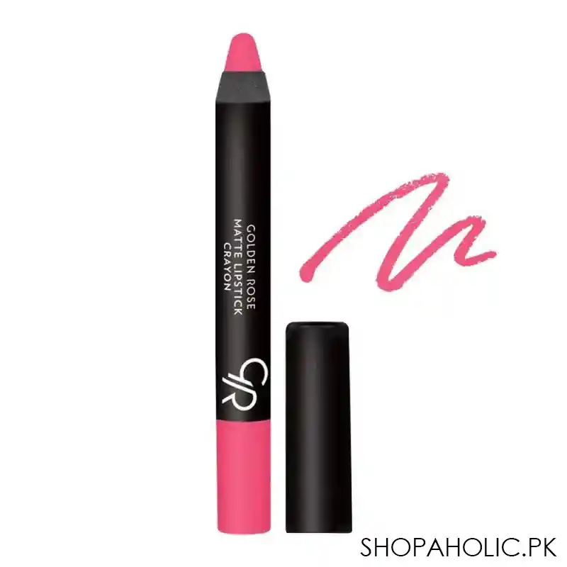 golden rose matte lipstick crayon, 17 main image