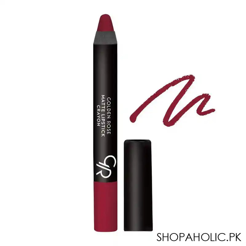 Golden Rose Matte Lipstick Crayon, 20 - Image 3