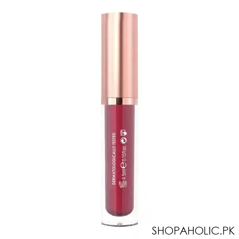 golden rose metals matte metallic lip gloss, 57, ruby image3