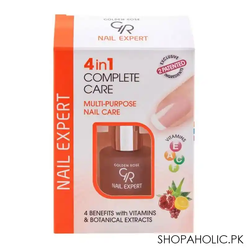 golden rose nail expert 4 in 1 complete care, multi purpose nail care, 11ml image3