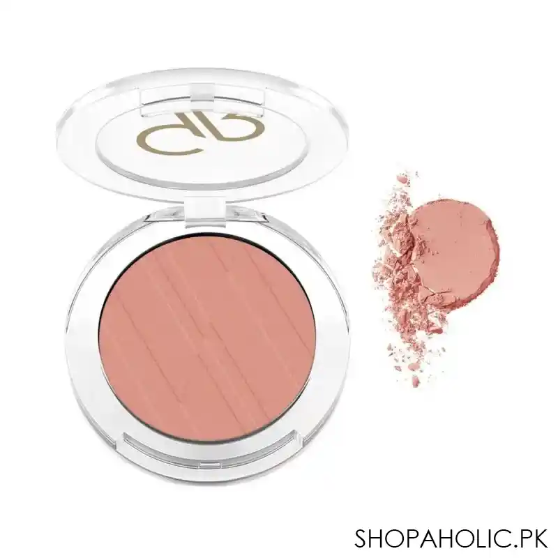 golden rose powder blush, soft & silky, 12 peach nude main image