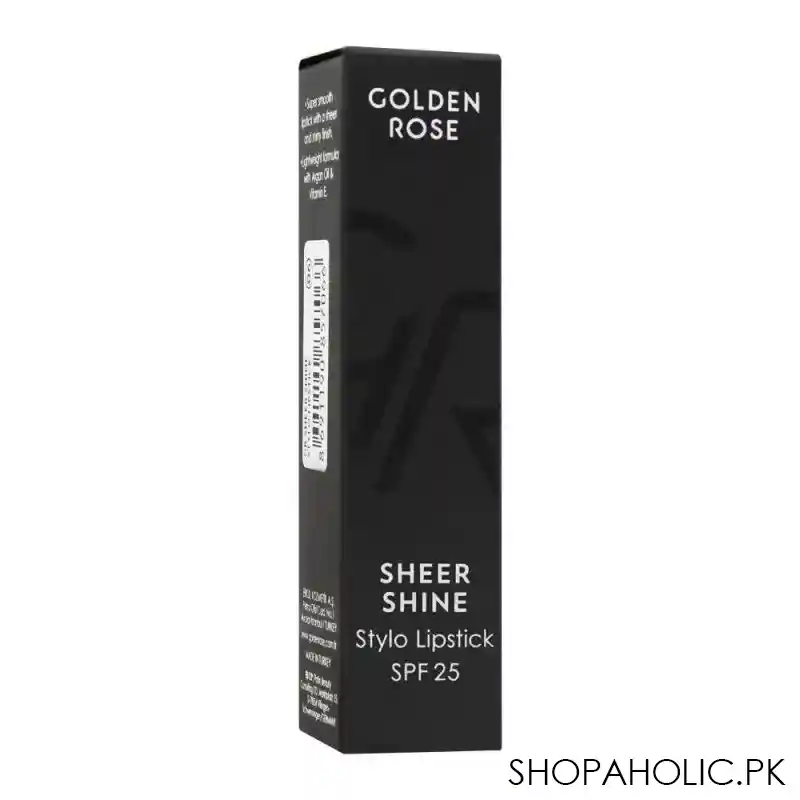 golden rose sheer shine spf 25 stylo lipstick, 06 image4