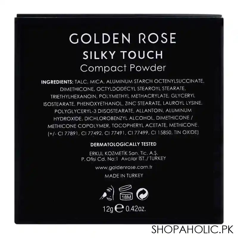 Golden Rose Silky Touch Compact Face Powder, 04 - Image 4