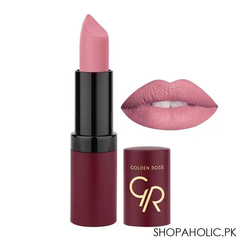 Golden Rose Velvet Matte Lipstick, 07 - Main Image