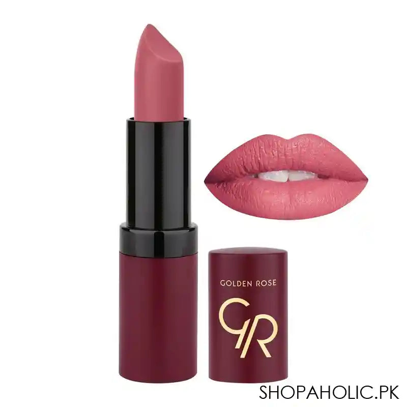 Golden Rose Velvet Matte Lipstick, 12 - Main Image