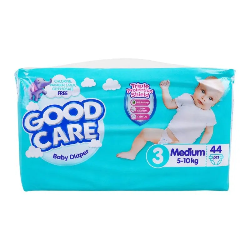 good care baby diaper, 3, medium, 5 10kg, 44 pack main image