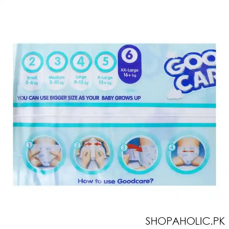 good care baby diaper, 6, xx large, 16+ kg, 34 pack image4