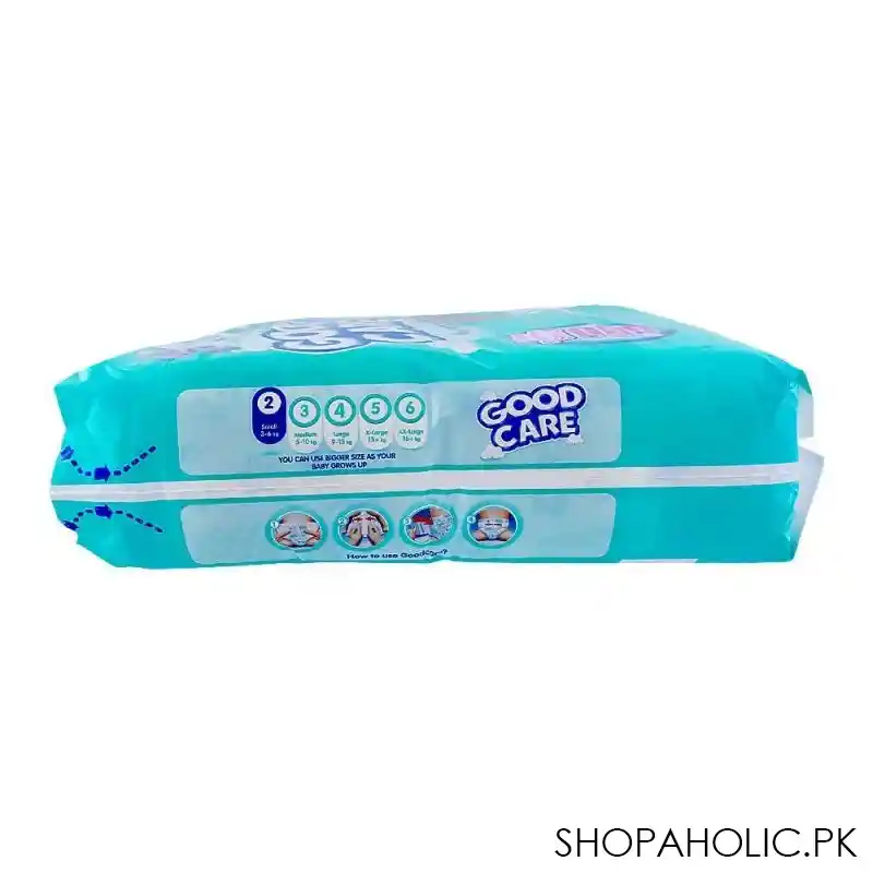 good care baby diaper no. 2 small, 3 6 kg, 96 pack image4