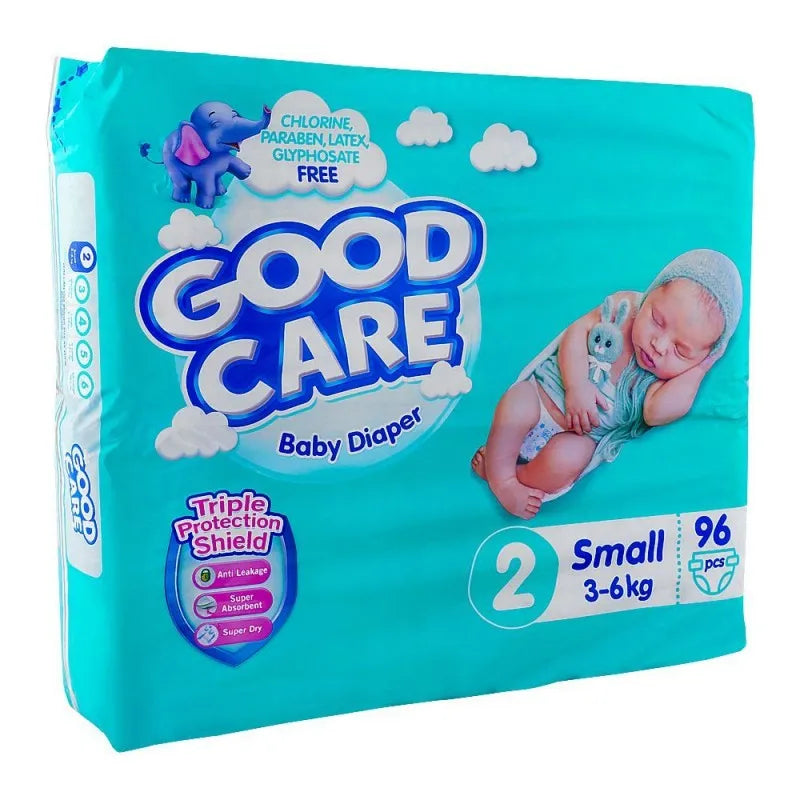 good care baby diaper no. 2 small, 3 6 kg, 96 pack main image