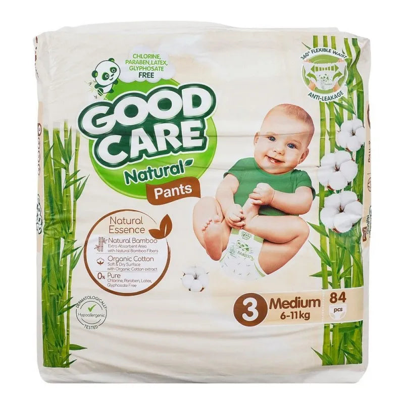 good care natural pants, 3, medium, 6 11kg, 84 pack main image