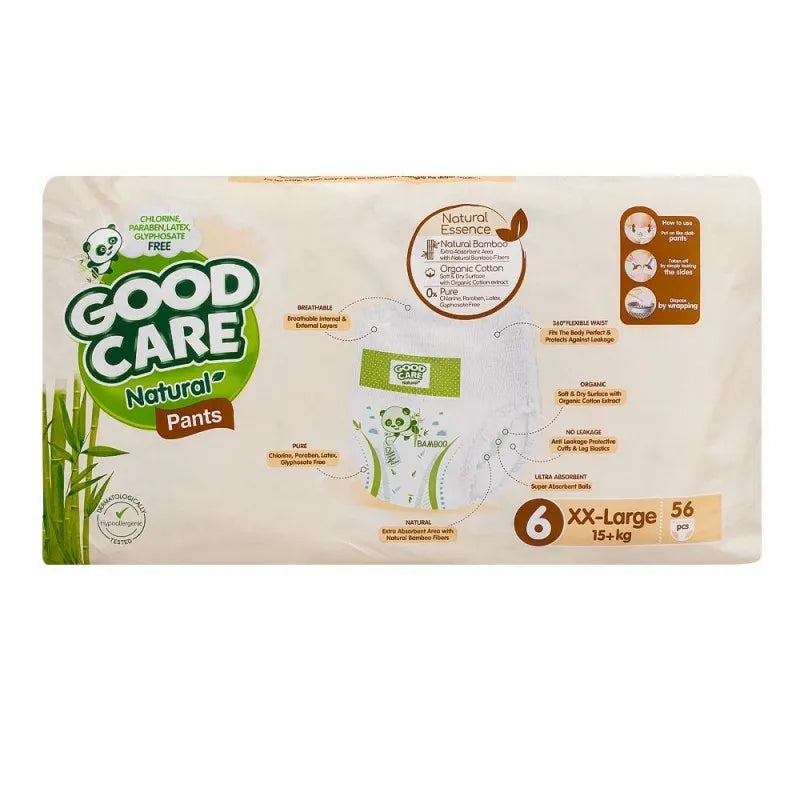 good care natural pants, 6, xx large, 15+ kg, 56 pack image2