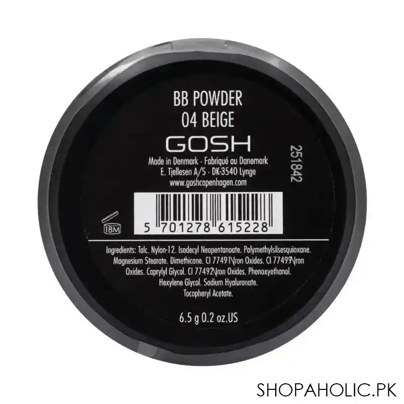 gosh bb all in one natural mattifying moisturising powder, 04 beige image4