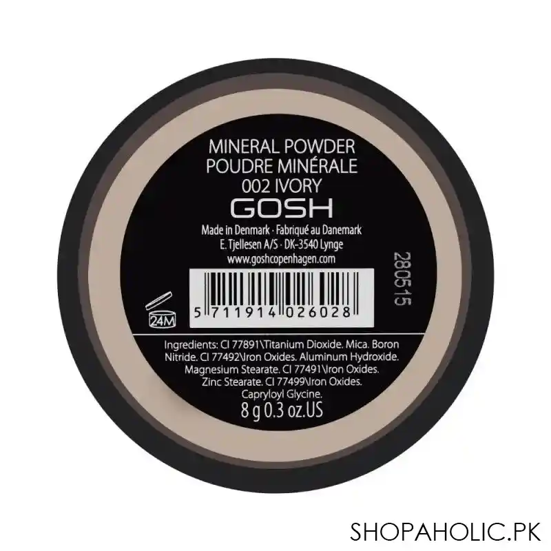 gosh mineral powder, 002 ivory image3