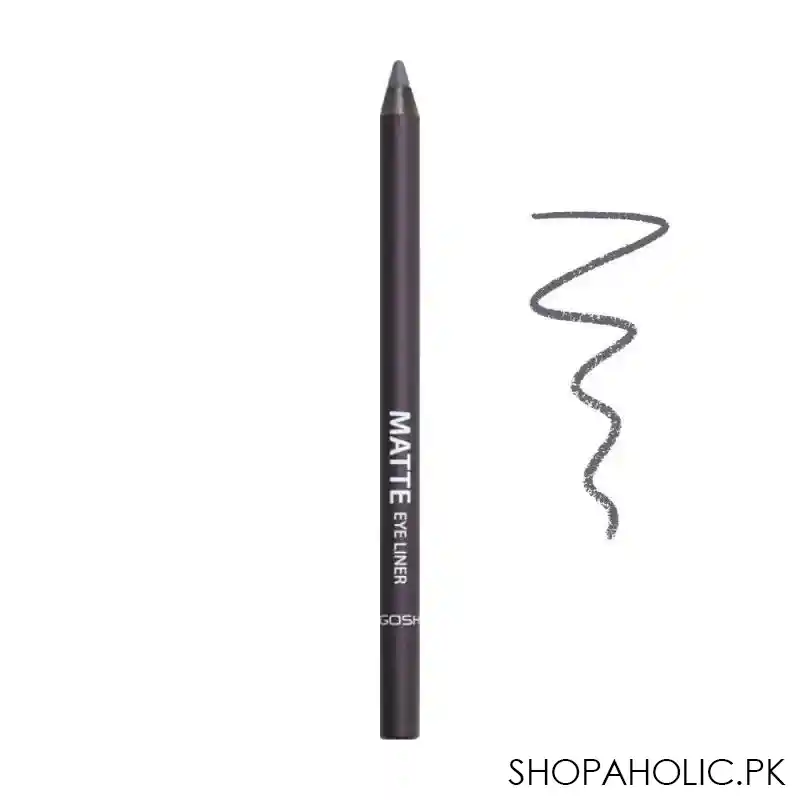 gosh waterproof matte eye liner, 010 black violet main image