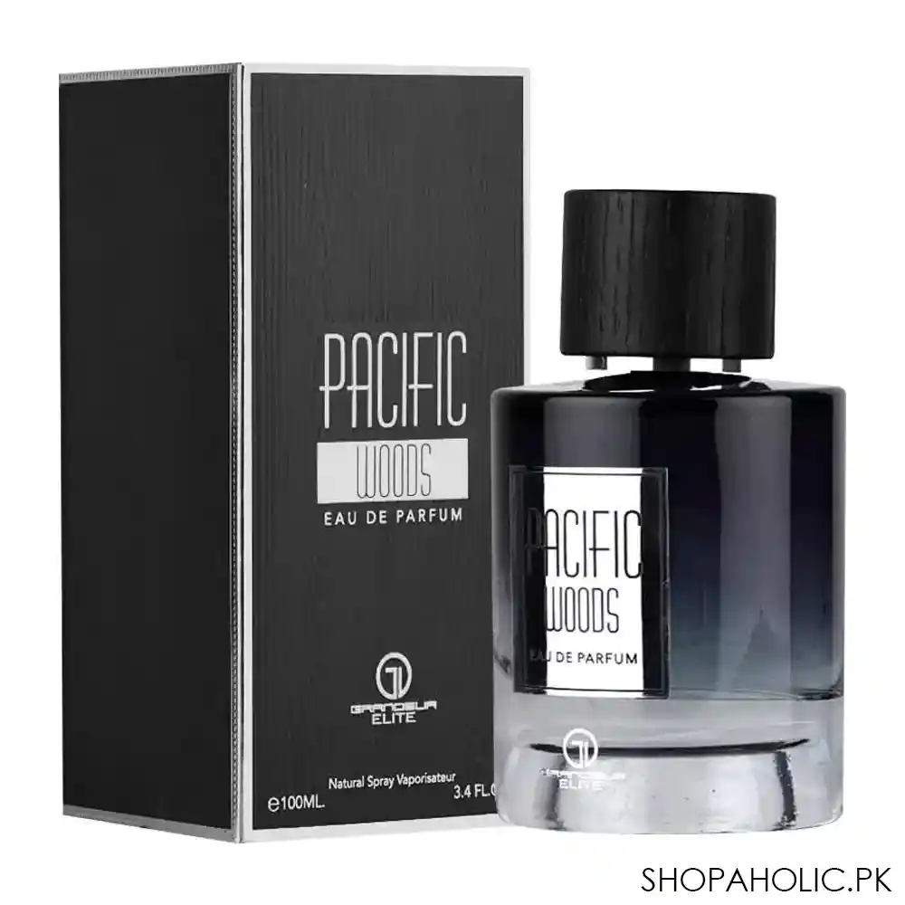 grandeur elite pacific wood eau de parfum, for men, 100ml image3