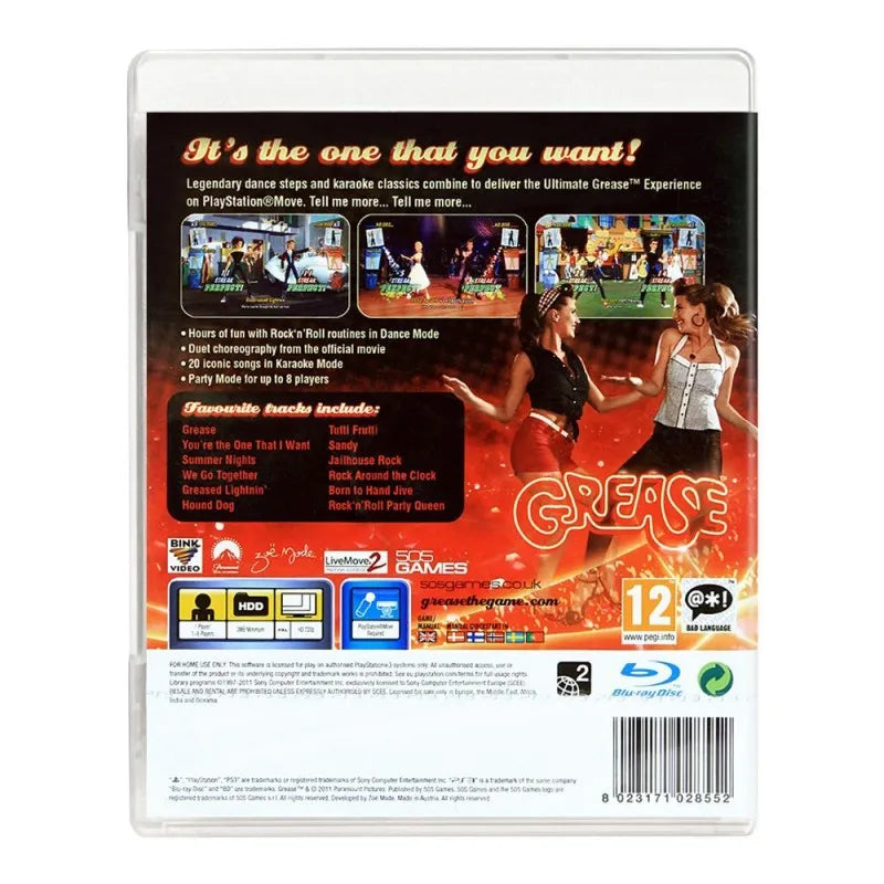 grease dance   playstation 3 (ps3) image2