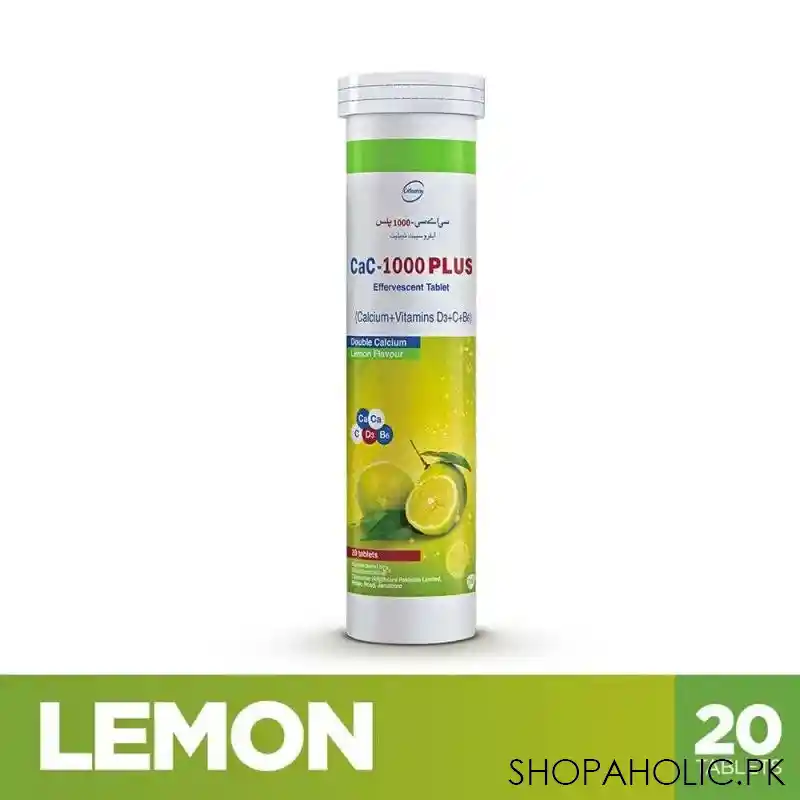 gsk cac 1000 plus lemon, 20 pack image5