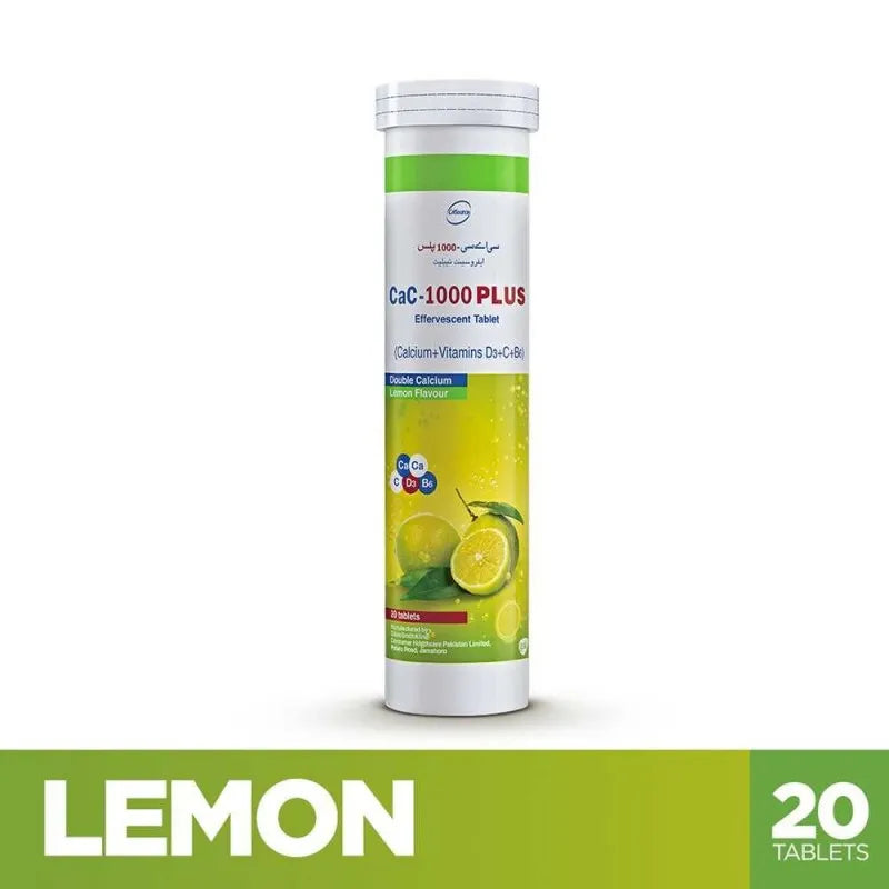 gsk cac 1000 plus lemon, 20 pack image5