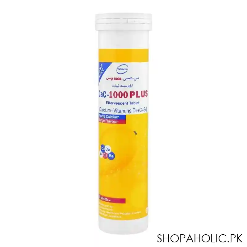 gsk cac 1000 plus mango, sugar free, 20 pack image2