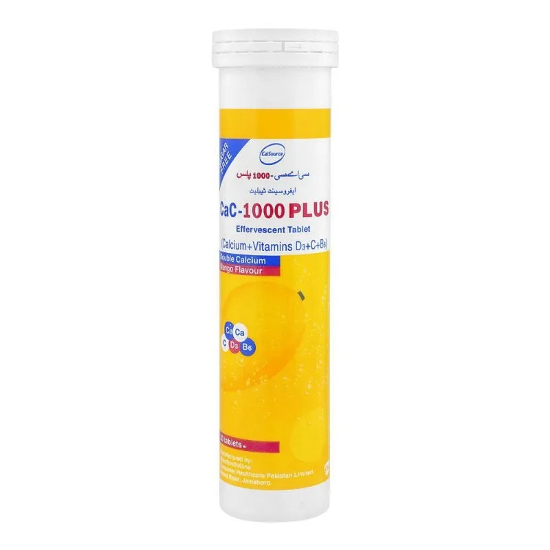 gsk cac 1000 plus mango, sugar free, 20 pack image2