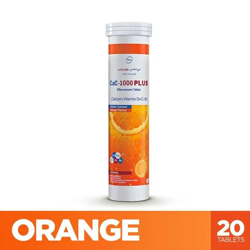 gsk cac 1000 plus orange, 20 pack main image