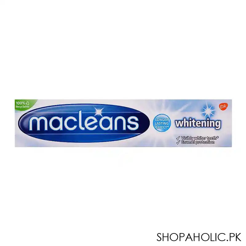 GSK Macleans Whitening Toothpaste, 100ml - Image 2