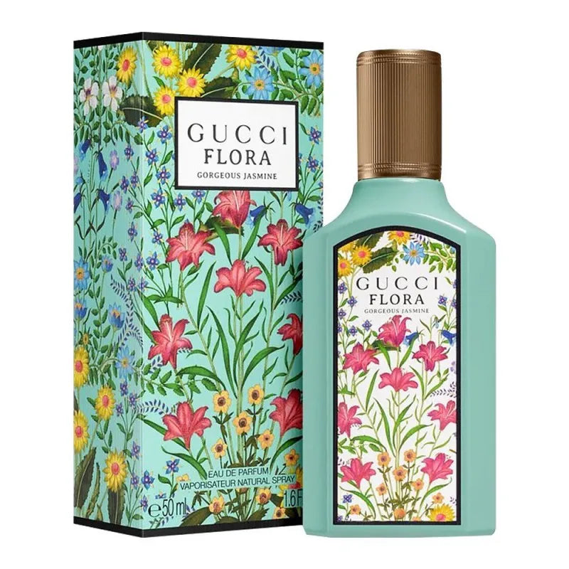 gucci flora gorgeous jasmine eau de parfum, for women, 100ml main image