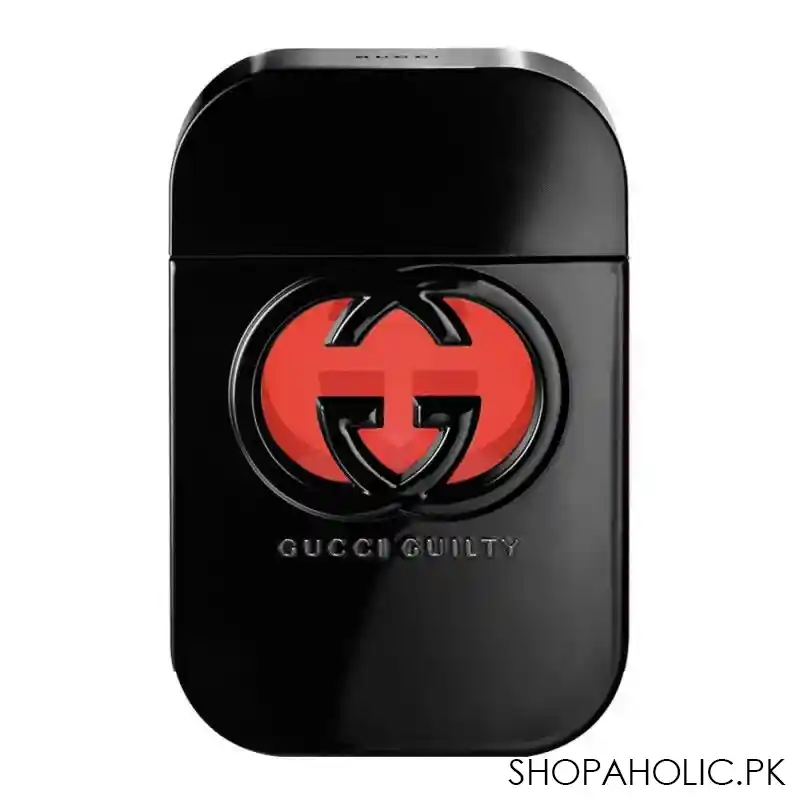 gucci guilty black eau de toilette 75ml main image