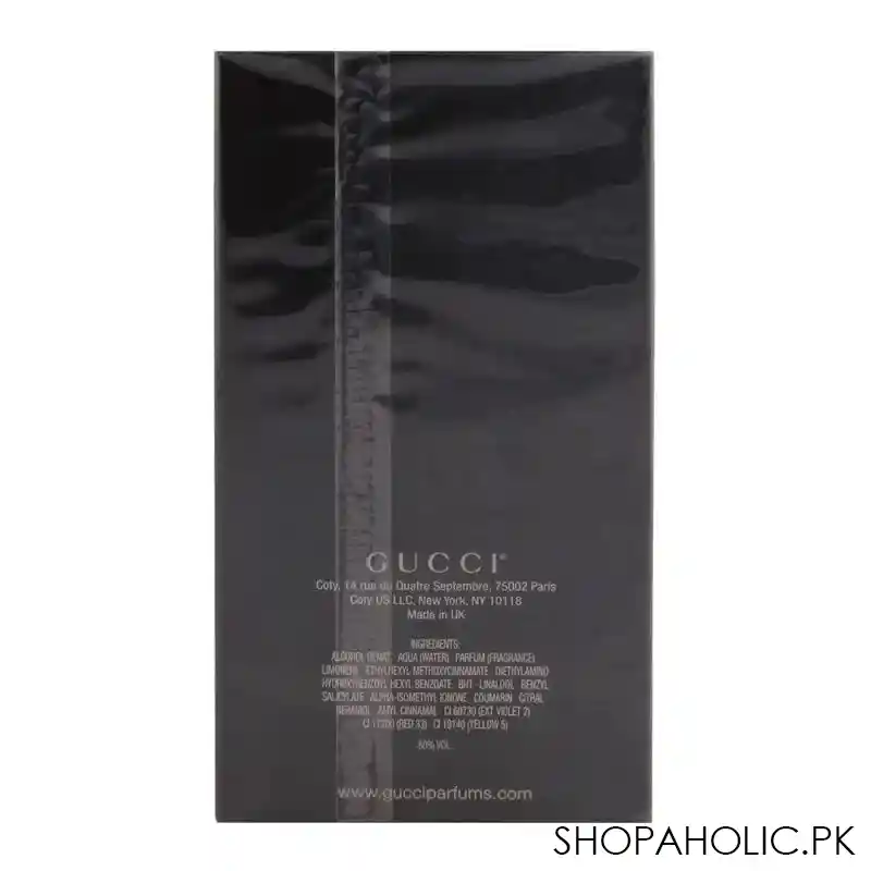 gucci guilty black pour homme eau de toilette 90ml image3