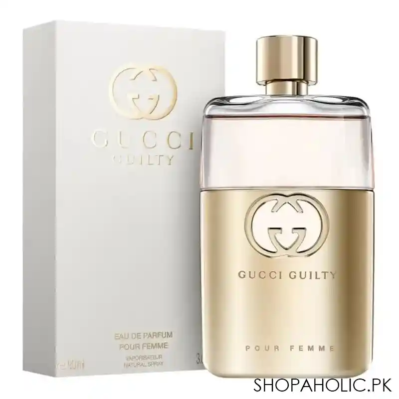 gucci guilty pour femme eau de parfum, 90ml main image