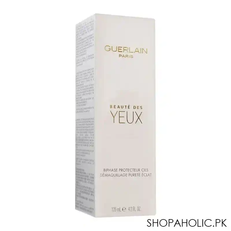 guerlain beaute des yeux lash protecting biphase pure radiance cleanser, 125ml image2