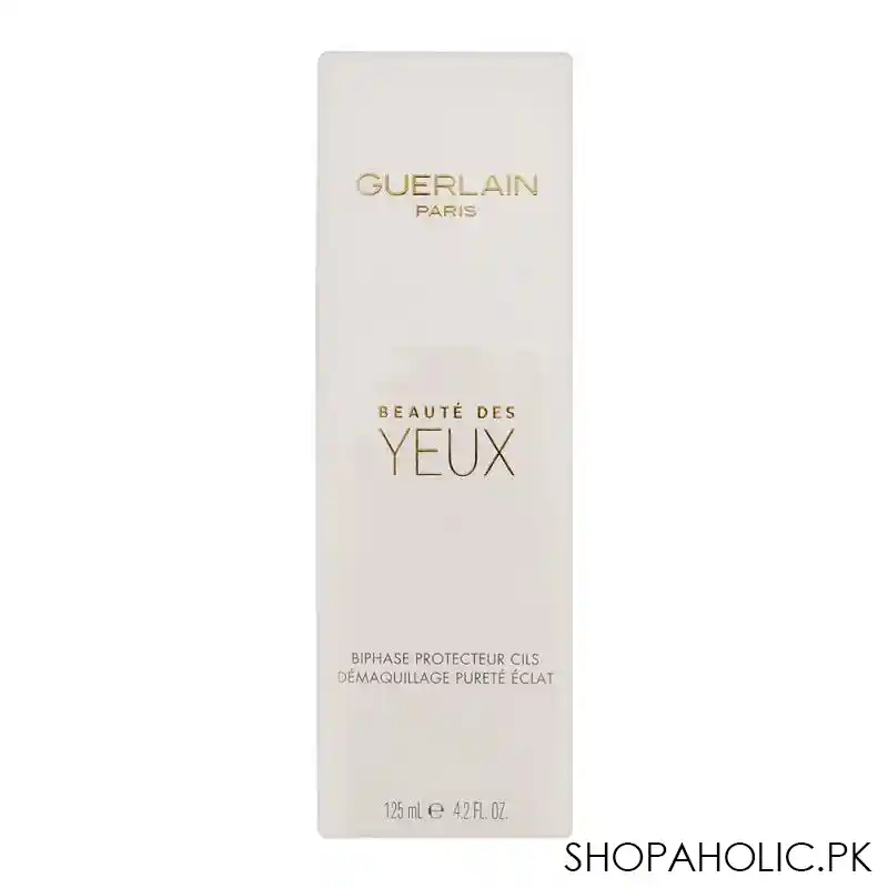 guerlain beaute des yeux lash protecting biphase pure radiance cleanser, 125ml image3