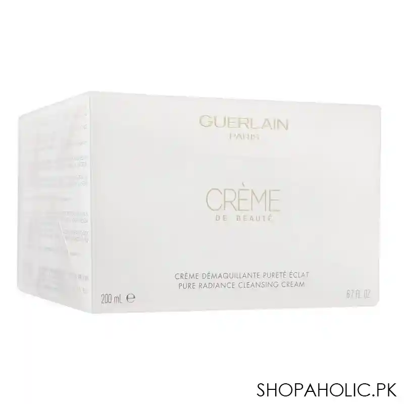 guerlain creme de beaute pure radiance cleansing cream, 200ml image2