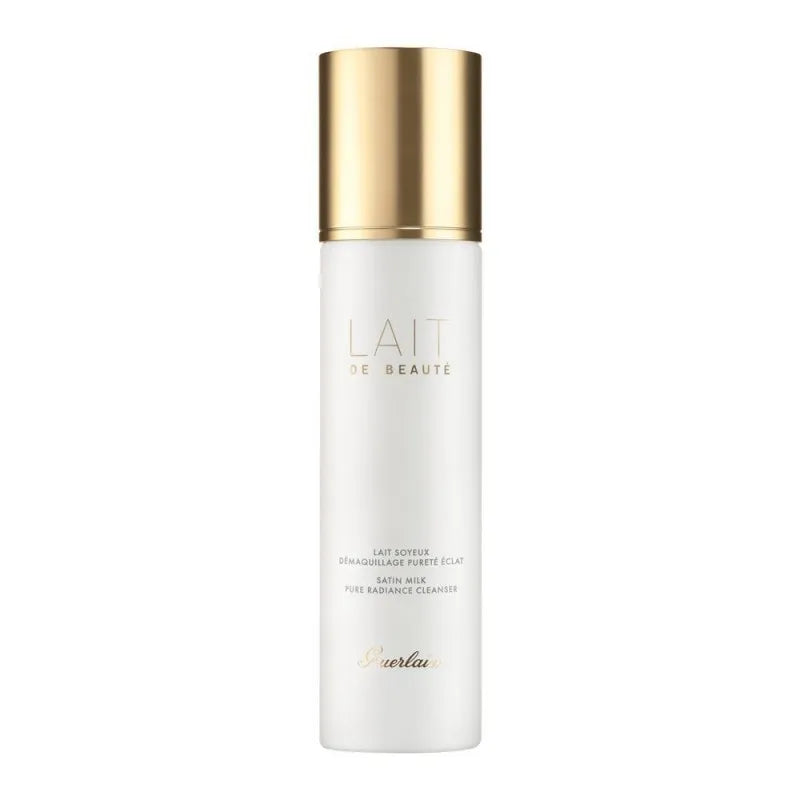 guerlain lait de beaute satin milk pure radiance facial cleanser, 200ml main image