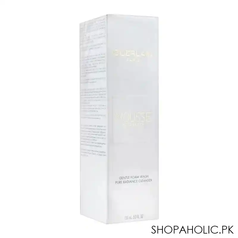 guerlain mousse de beaute pure radiance facial cleanser & gentle foam wash, 150ml image2