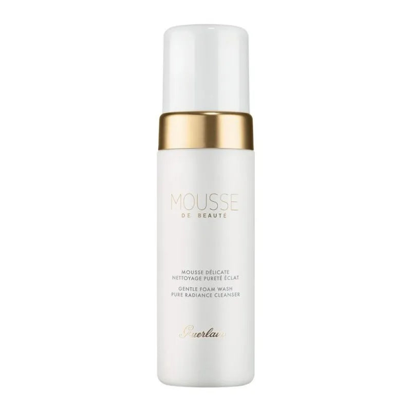 guerlain mousse de beaute pure radiance facial cleanser & gentle foam wash, 150ml main image