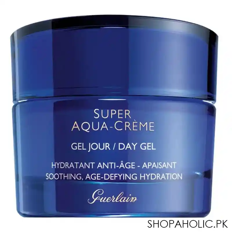 guerlain super aqua creme soothing age defying day gel cream, 50ml main image