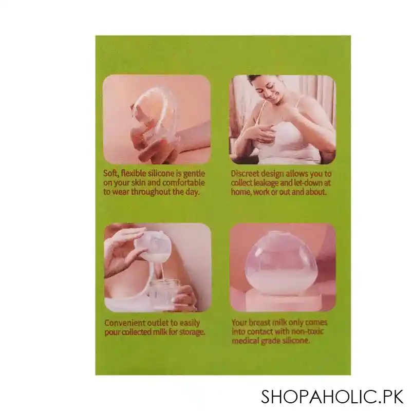 haakaa ladybug silicone breast milk collector, 75ml, mhk084 image3