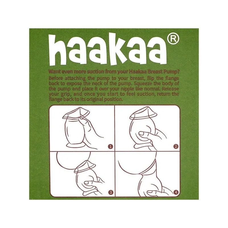 haakaa silicone breast pump & cap set, gen. 2, gbhk041 image4