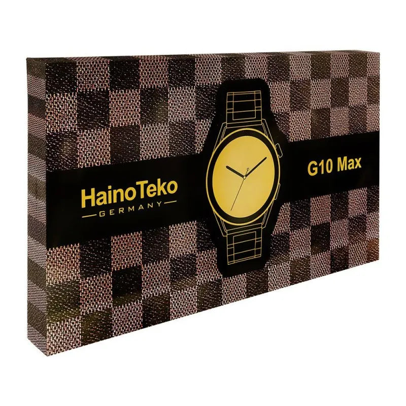 haino teko men's g10 max wireless charging smart watch image2