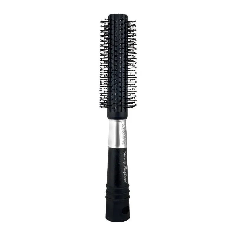 hair brush, black/silver, round, 9802js image2