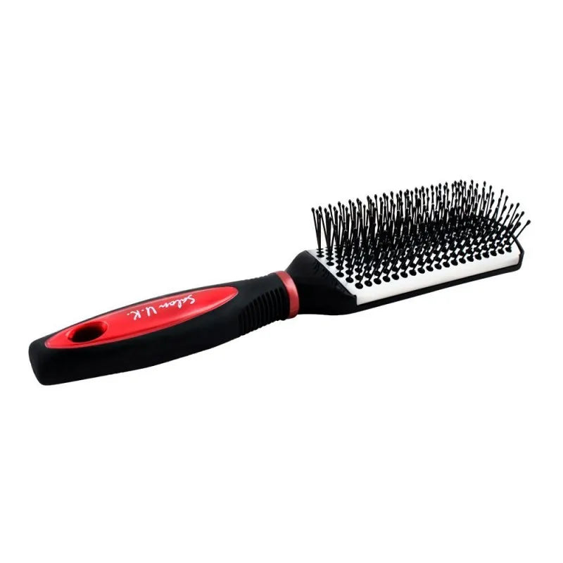 hair brush saloon, silver/black, rectangle shape, 9811 cka main image