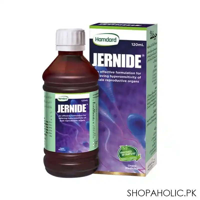 hamdard jernide syrup, 120ml image2